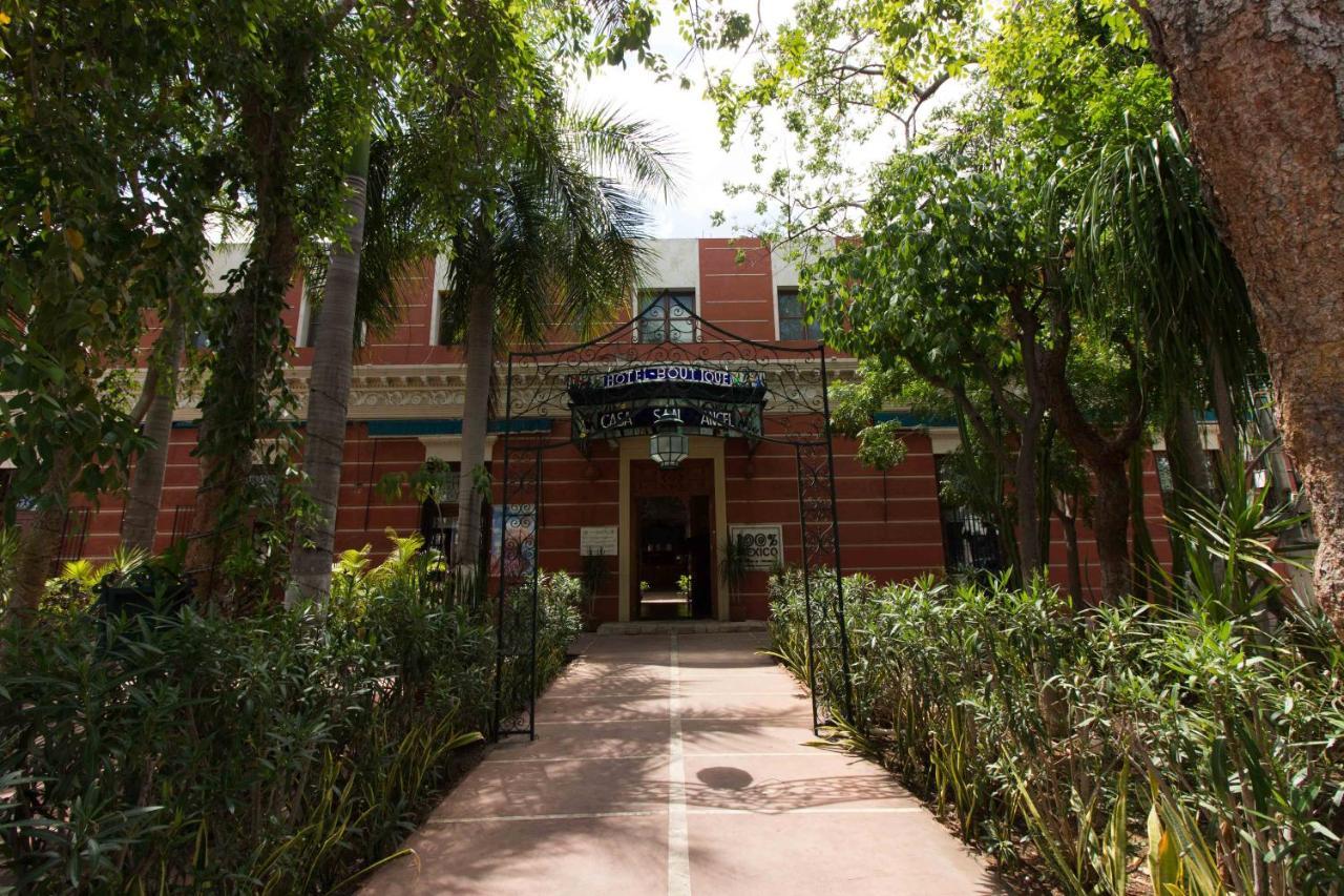 Hotel Boutique Casa San Angel (Adults Only) Merida Bagian luar foto